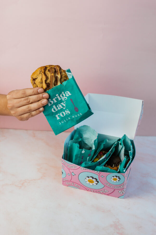 Caixa de 5 cookies